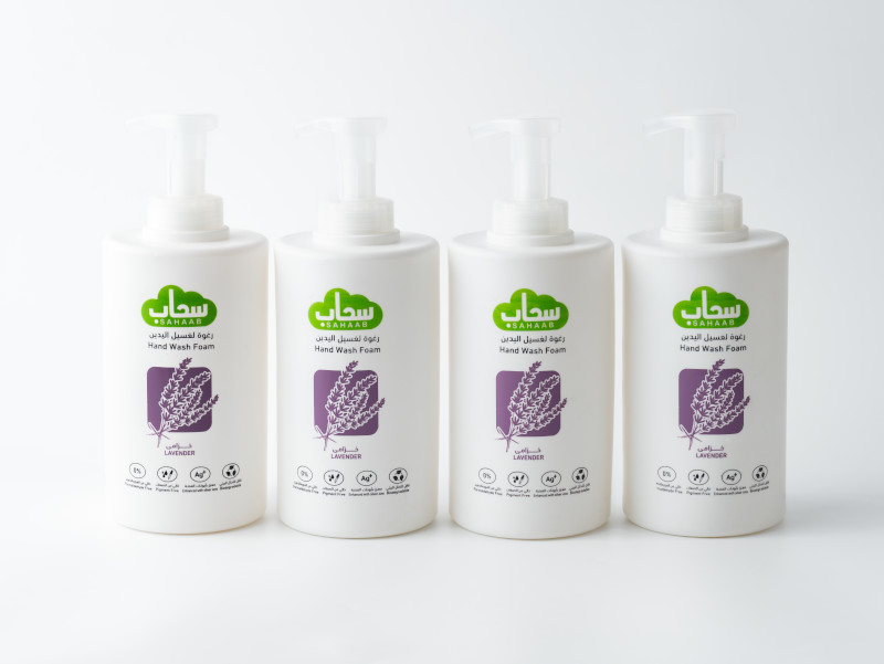 Sahaab Foam Hand Wash Lavander 1 ltr 4 Pcs