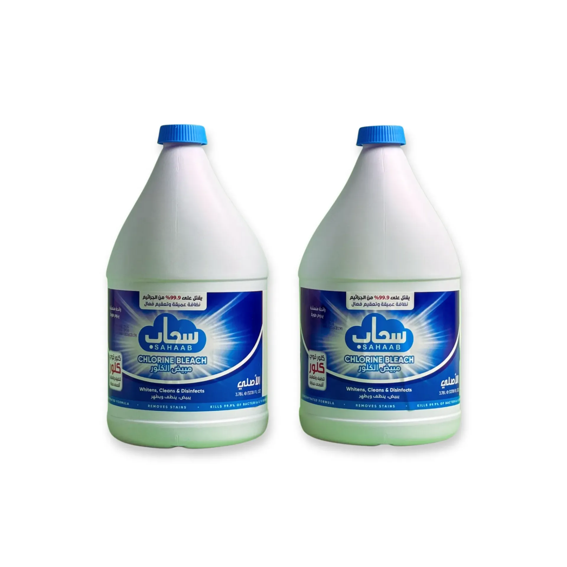 Sahaab Chlorine Bleach 3.78 L (2 Pcs Offer)